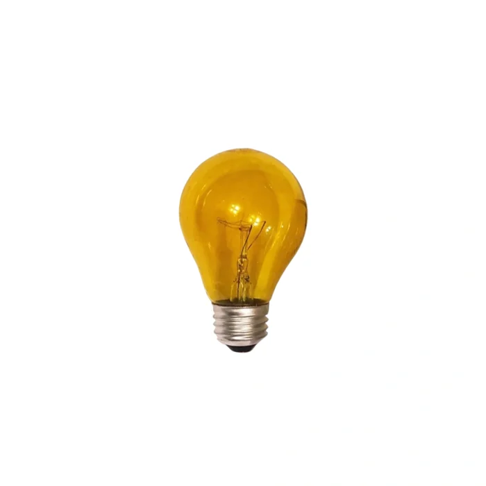 12 Pack Bombillo Incandescente, 25W, Rosca E27, Amarillo, General Electric - Imagen 3
