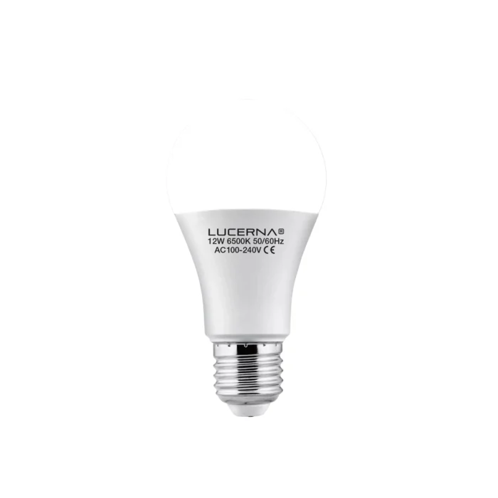 12 Pack Bombillo Bulbo A60, 12W, Rosca E27, 6500K, Lucerna - Imagen 2