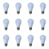 12 Pack Bombillo Bulbo A60, 9W, Rosca E27, 6500K, Decolux