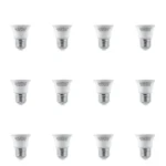 12 Pack Bombillo Bulbo A60, 9W, Rosca E27, 6500K, Lucerna