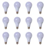 12 Pack Bombillo Bulbo A80, 18W, Rosca E27, 6500K, Decolux