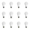 12 Pack Bombillo Bulbo con Sensor de Proximidad, 9W, Rosca E27, 6500K, HomeLight