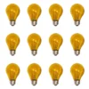12 Pack Bombillo Incandescente, 25W, Rosca E27, Amarillo, General Electric