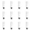 12 Pack Bombillo Tipo Stick, 9W, Rosca E27, 6500K, HomeLight