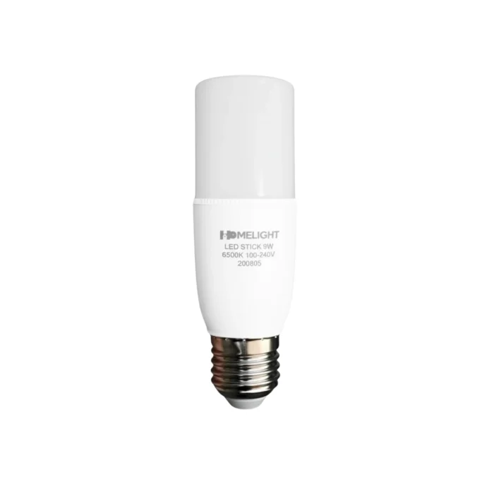 12 Pack Bombillo Tipo Stick, 9W, Rosca E27, 6500K, HomeLight - Imagen 3