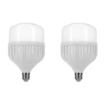 2 Pack Bombillo Tipo Domo, 40W, Rosca E27, 6500K, Lucerna