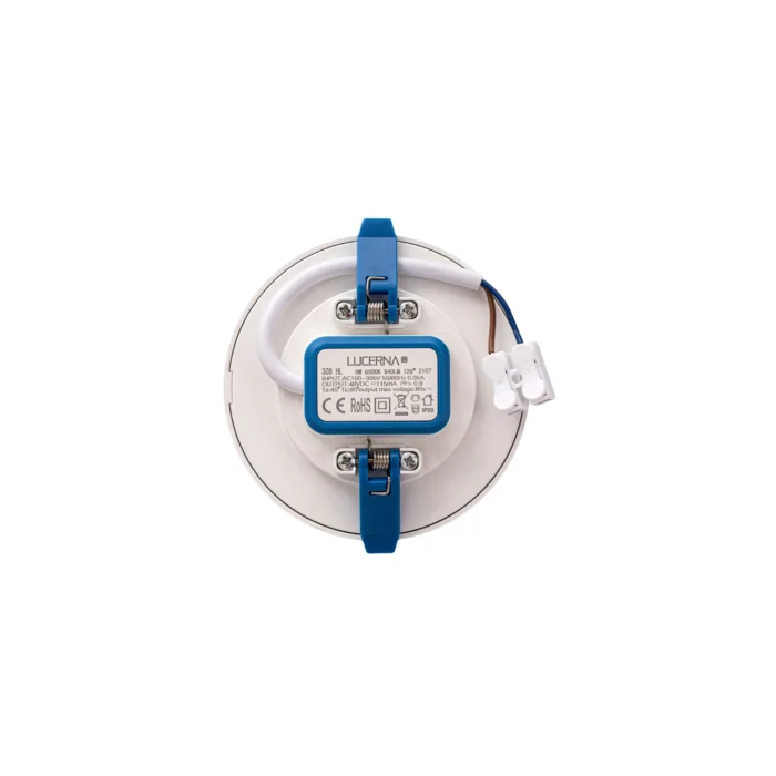 4 Pack Panel Empotrable Redondo 3″, 8W, 6500K, High Lumen, Lucerna - Imagen 4