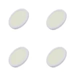4 Pack Panel Empotrable Redondo Ajustable 3", 6W, 4000K, Lucerna