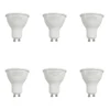 6 Pack Bombillo Dicroico GU10, 8W, 6500K, Lucerna
