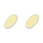 2 Pack Panel Ajustable Empotrable Redondo 6", 15W, 3000K, Lucerna