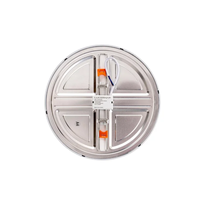 2 Pack Panel Ajustable Empotrable Redondo 8", 20W, 3000K, Lucerna - Imagen 4
