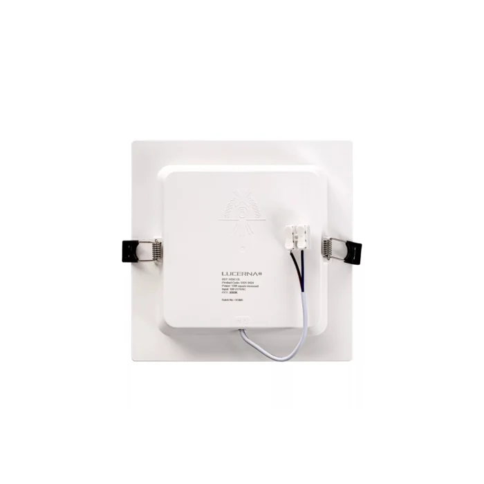 2 Pack Panel DOB Empotrable Cuadrado 6", 15W, 3000K, Compact Lumen, Lucerna - Imagen 4