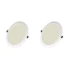 2 Pack Panel DOB Empotrable Redondo 8", 20W, 4100K, Decolux