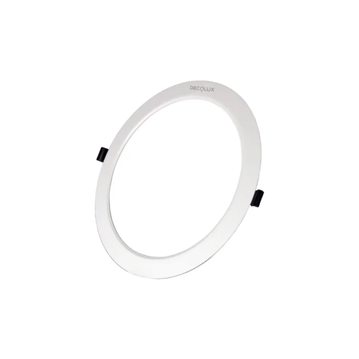 2 Pack Panel DOB Empotrable Redondo 8", 20W, 6500K, Decolux - Imagen 2