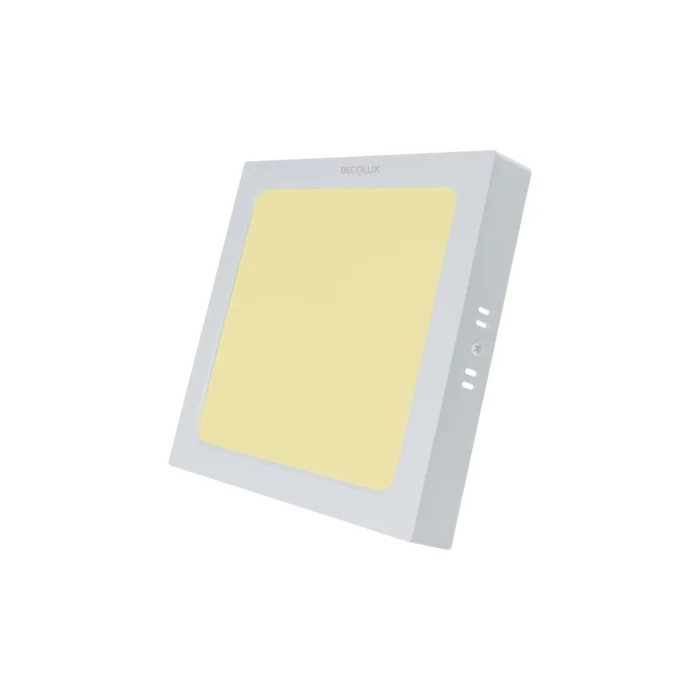 2 Pack Panel DOB Superficial Cuadrado 6", 12W, 3500K, Decolux - Imagen 2