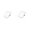 2 Pack Panel Empotrable Cuadrado 3", 8W, 6500K, High Lumen, Lucerna