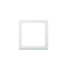 2 Pack Panel Empotrable Cuadrado 8", 18W, 6500K, Línea Clásica, Lucerna - Imagen 3