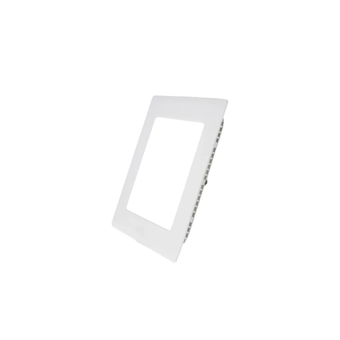 2 Pack Panel Empotrable Cuadrado 8", 18W, 6500K, Línea Clásica, Lucerna - Imagen 2