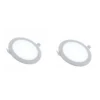 2 Pack Panel Empotrable Redondo 6", 12W, 6000K, Spintron