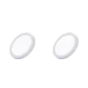 2 Pack Panel Ajustable Empotrable Redondo 4", 8W, 6500K, Lucerna