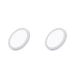 2 Pack Panel Ajustable Empotrable Redondo 4", 8W, 6500K, Lucerna