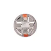 2 Pack Panel Ajustable Empotrable Redondo 4", 8W, 6500K, Lucerna - Imagen 4