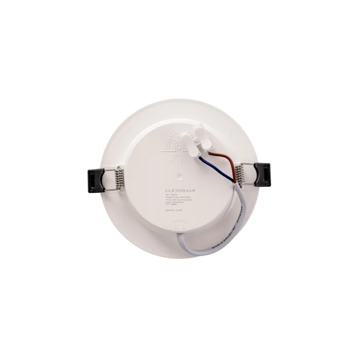 4 Pack Panel DOB Empotrable Redondo 4", 6W, 6500K, Compact Lumen, Lucerna - Imagen 4