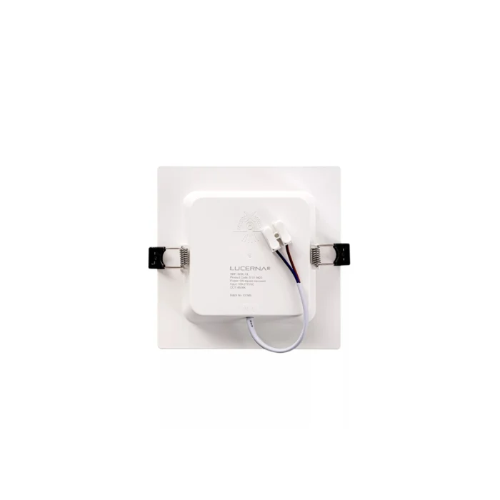 4 Pack Panel DOB Empotrable Cuadrado 4", 6W, 6500K, Compact Lumen, Lucerna - Imagen 4