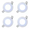 4 Pack Panel Empotrable Redondo 8", 18W, 6000K, Smartlight