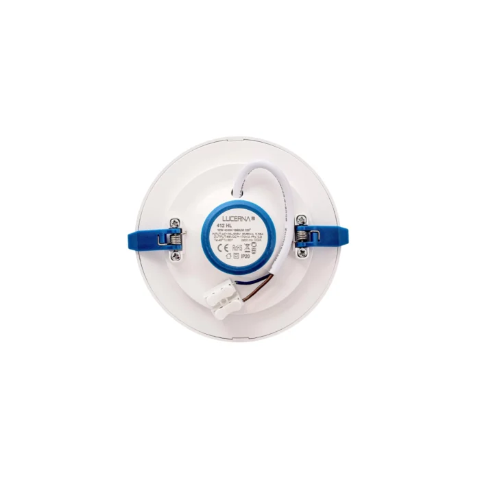 Panel Empotrable Redondo 4", 12W, 4000K, High Lumen, Lucerna - Imagen 3