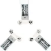 3 Pack Luminaria Comercial T8 120cm, Doble (2 Tubos), Decolux