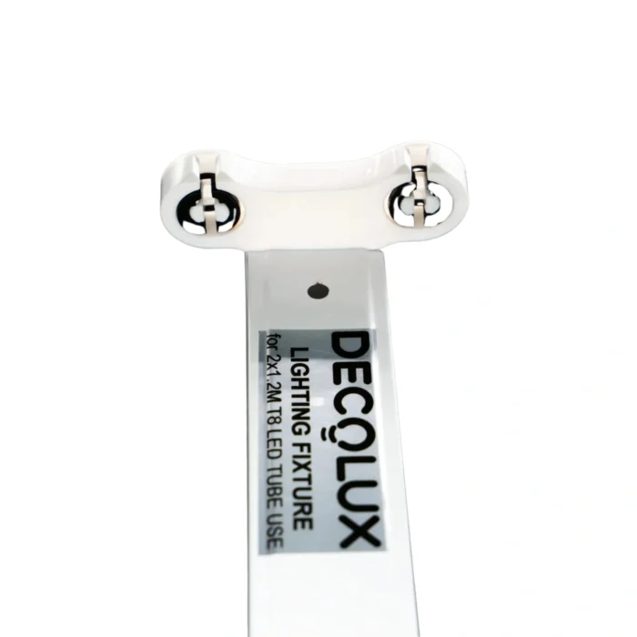 3 Pack Luminaria Comercial T8 120cm, Doble (2 Tubos), Decolux - Imagen 2