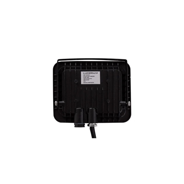 2 Pack Reflector Compacto SMD Negro, 20W, 3000K, Lucerna - Imagen 4