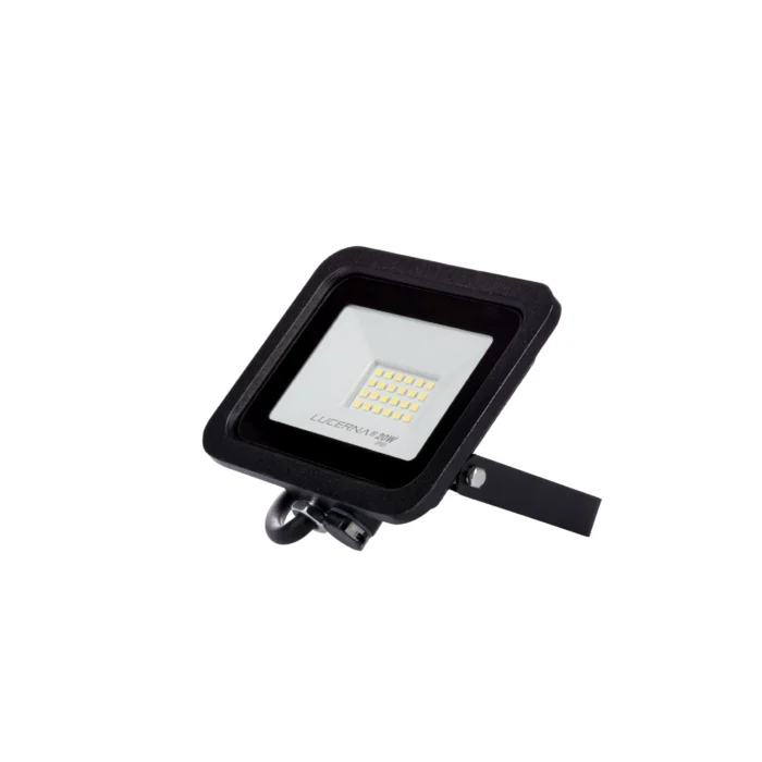 2 Pack Reflector Compacto SMD Negro, 20W, 3000K, Lucerna - Imagen 2
