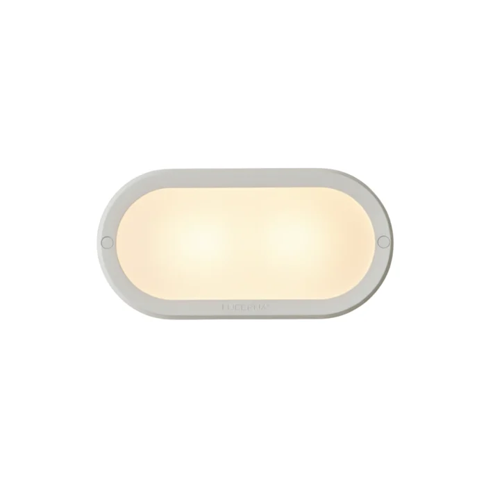 2 Pack Vapoleta Ovalada 16x8.9cm, 8W, 3000K, Lucerna - Imagen 3