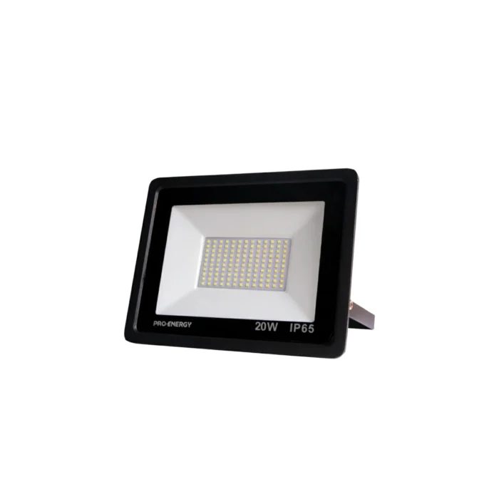 2 Pack Reflector Compacto SMD Negro, 20W, 6000K, Pro-Energy - Imagen 2