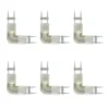6 Pack Conector para Cintas LED, Curva Clásica +2 Pines, Lucerna