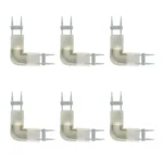6 Pack Conector para Cintas LED, Curva Clásica +2 Pines, Lucerna
