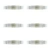 6 Pack Conector para Cintas LED, RGB Neón +2 Pines, Lucerna