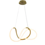 Lámpara Decorativa Colgante, 30W, Tres Tonos, Wave C3, Lucerna
