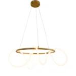 Lámpara Decorativa Colgante, 54W, Tres Tonos, Wave C2, Lucerna