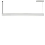 Lámpara Decorativa Colgante Blanca, 36W, Tres Tonos, Excalibur C, Lucerna