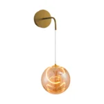 Lámpara Decorativa de Aplique, 10W, Tres Tonos, Ambar, Lucerna