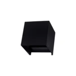 Lámpara Decorativa de Aplique Cúbica Negra, 6W, 3000K, Stylish Design, Lucerna