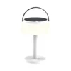 Lámpara Decorativa de Mesa Blanca, Recargable USB, 3 Tonos, Nomad, Lucerna