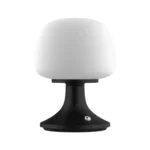Lámpara Decorativa de Mesa Negra, Recargable USB, 3 Tonos, Medusa, Lucerna