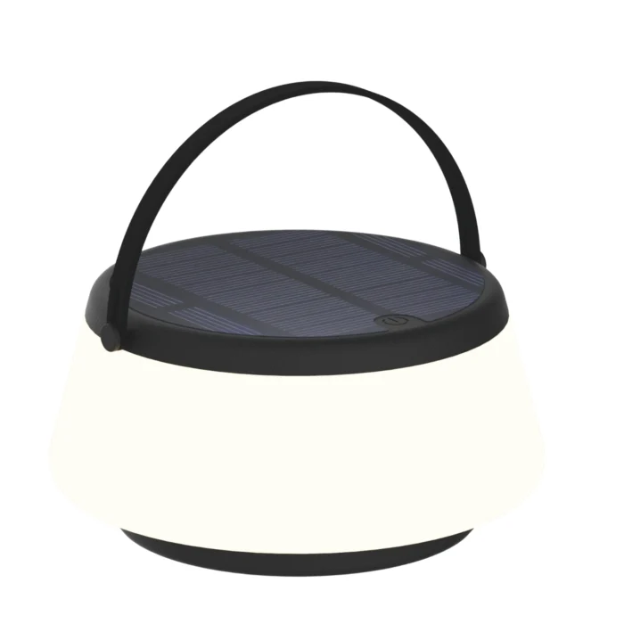 Lámpara Decorativa de Mesa Negra, Recargable USB, 3 Tonos, Nomad, Lucerna - Imagen 2