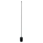 Lámpara Decorativa de Piso Negra, 16W, 3 Tonos, Linox, Lucerna