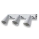 Lámpara Decorativa de Techo-Aplique Blanca, 36W, Tres Tonos, Vulcano A-B-3, Lucerna