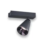 Lámpara Decorativa de Techo-Aplique Negra, 12W, Tres Tonos, Vulcano A-N-1, Lucerna